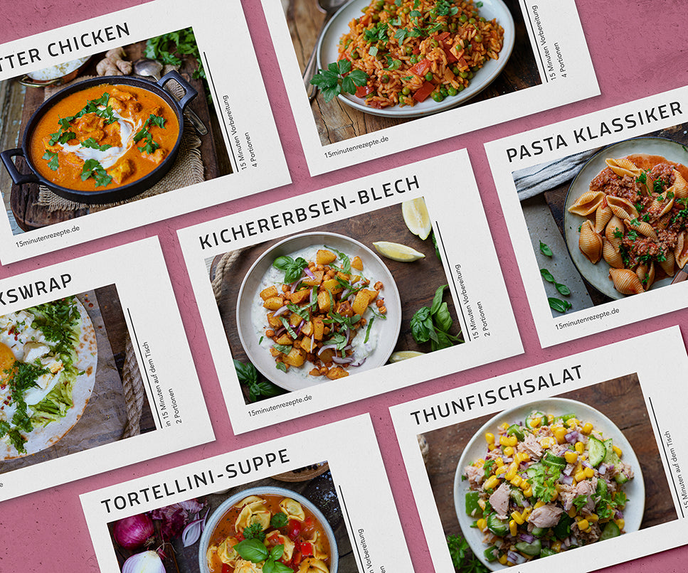 15 x einfache Rezepte (Nachfüllset)