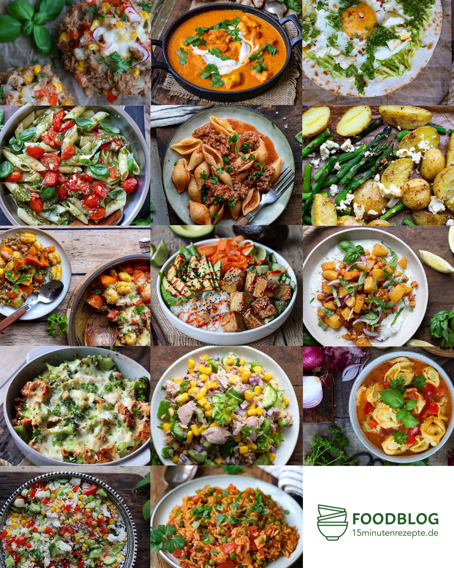 15 x einfache Rezepte (Nachfüllset)