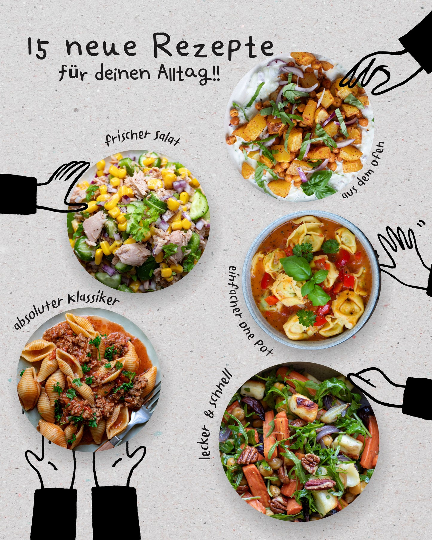 15 x einfache Rezepte (Nachfüllset)