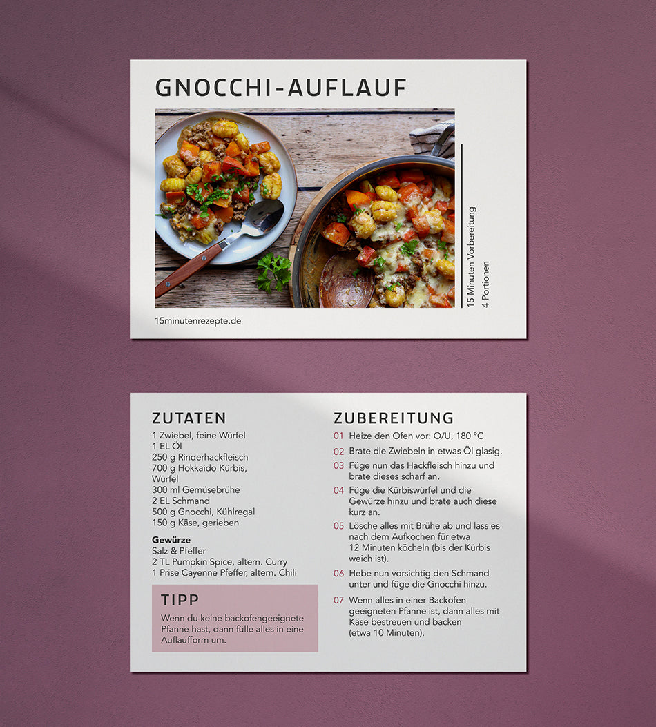 15 x einfache Rezepte (Nachfüllset)